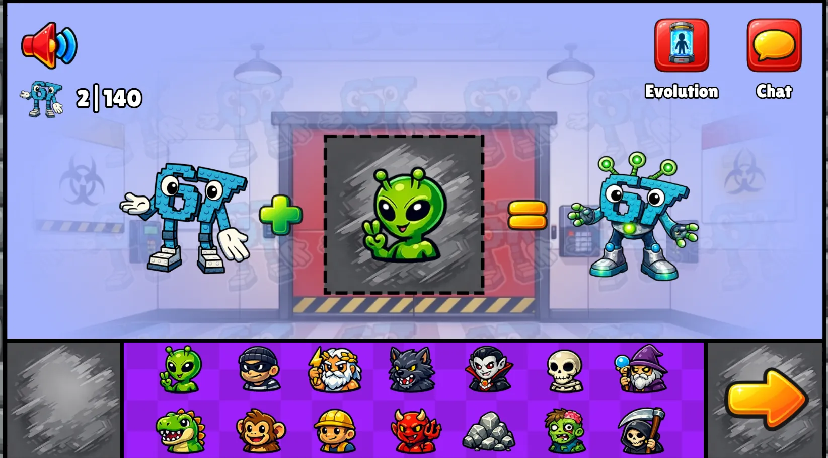 Alchemy 67: Create All Evolutions!